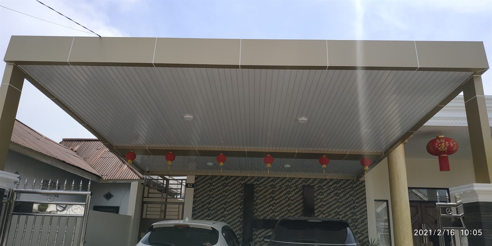 kanopi tanjung hulu - Dokumentasi Proyek